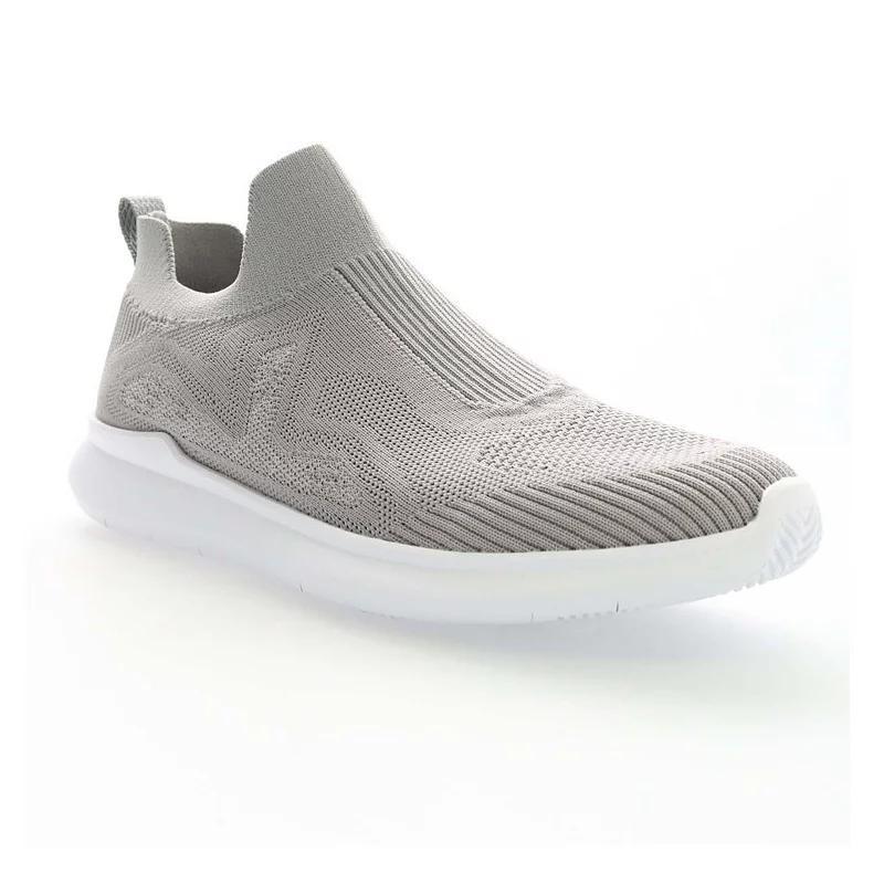 Propet TravelBound Women's Slip-On Sneakers, Size: 6.5 Wide, Gray Product Image