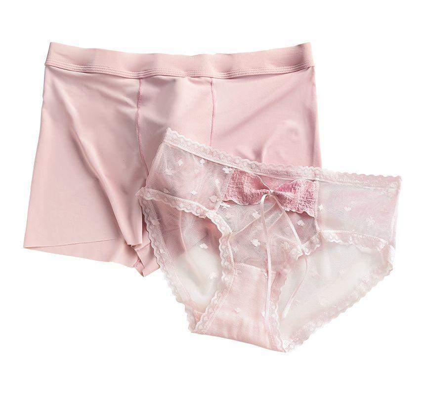 Couple Matching Set: Boxers + Panties Product Image