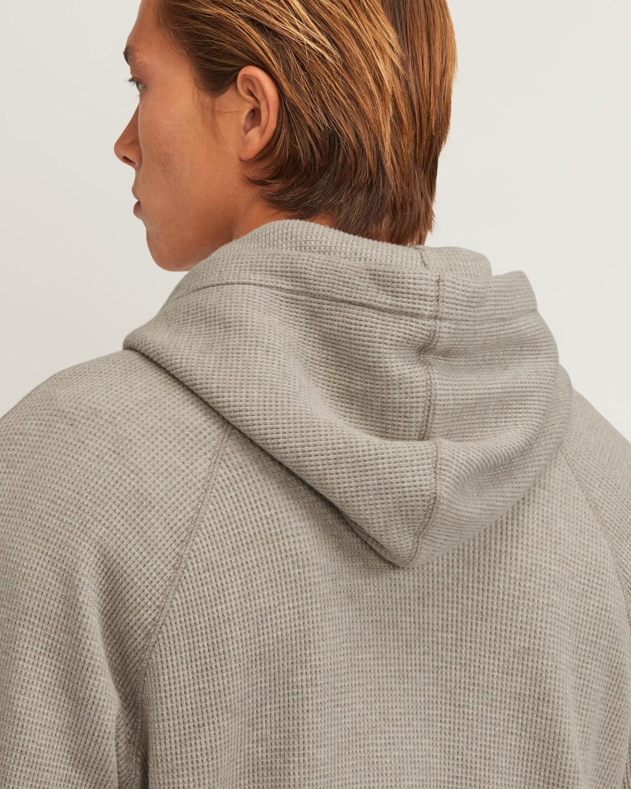 Mens Waffle-Knit Hoodie by Everlane Product Image