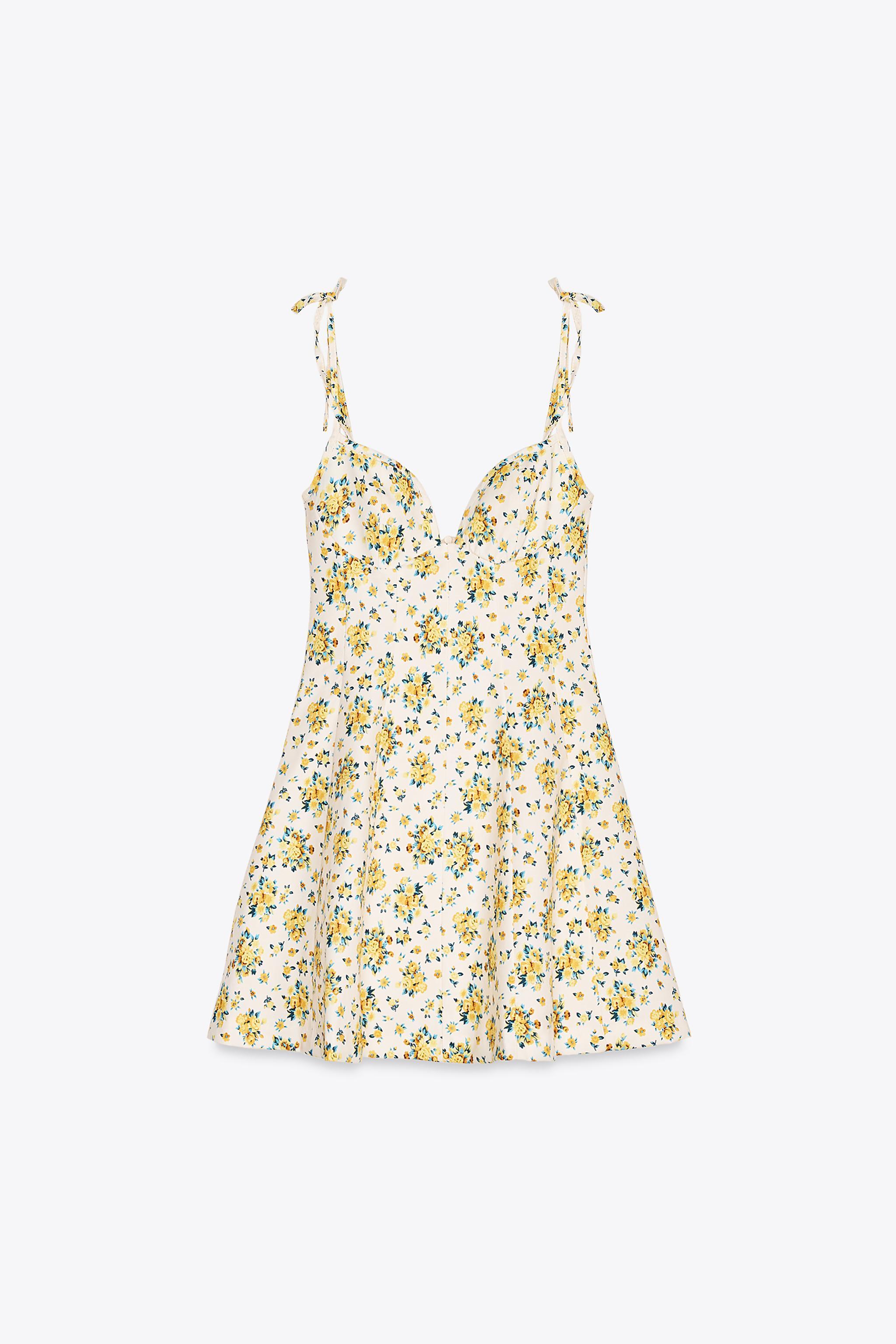 FLORAL POPLIN DRESS Product Image