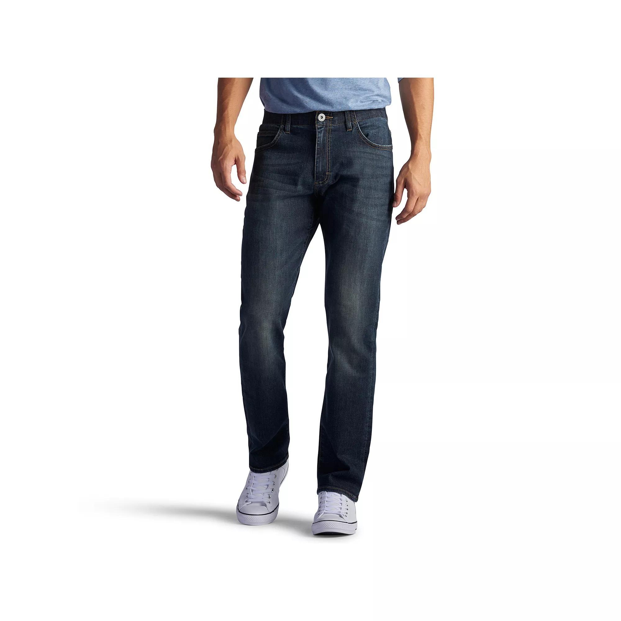 Men's Lee® Extreme Motion Straight-Leg Jeans,  Product Image