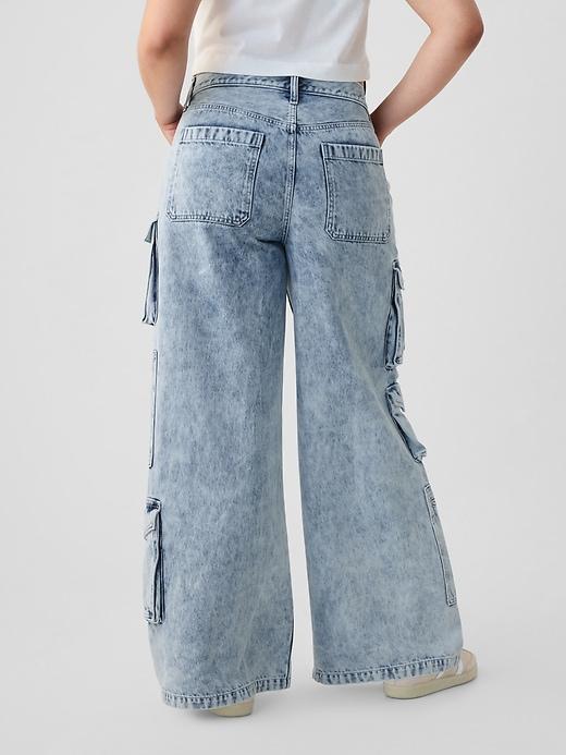 Sky High Rise UltraSoft Baggy Jeans Product Image