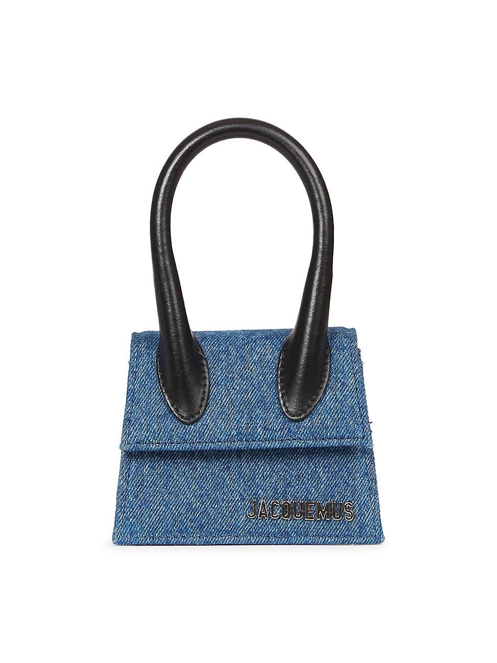 Womens Le Chiquito Denim Top-Handle Bag Product Image