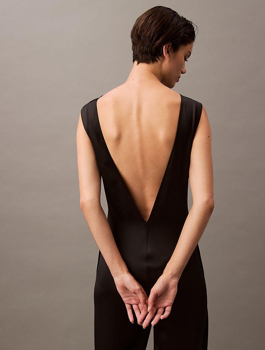 Satin Jumpsuit Product Image