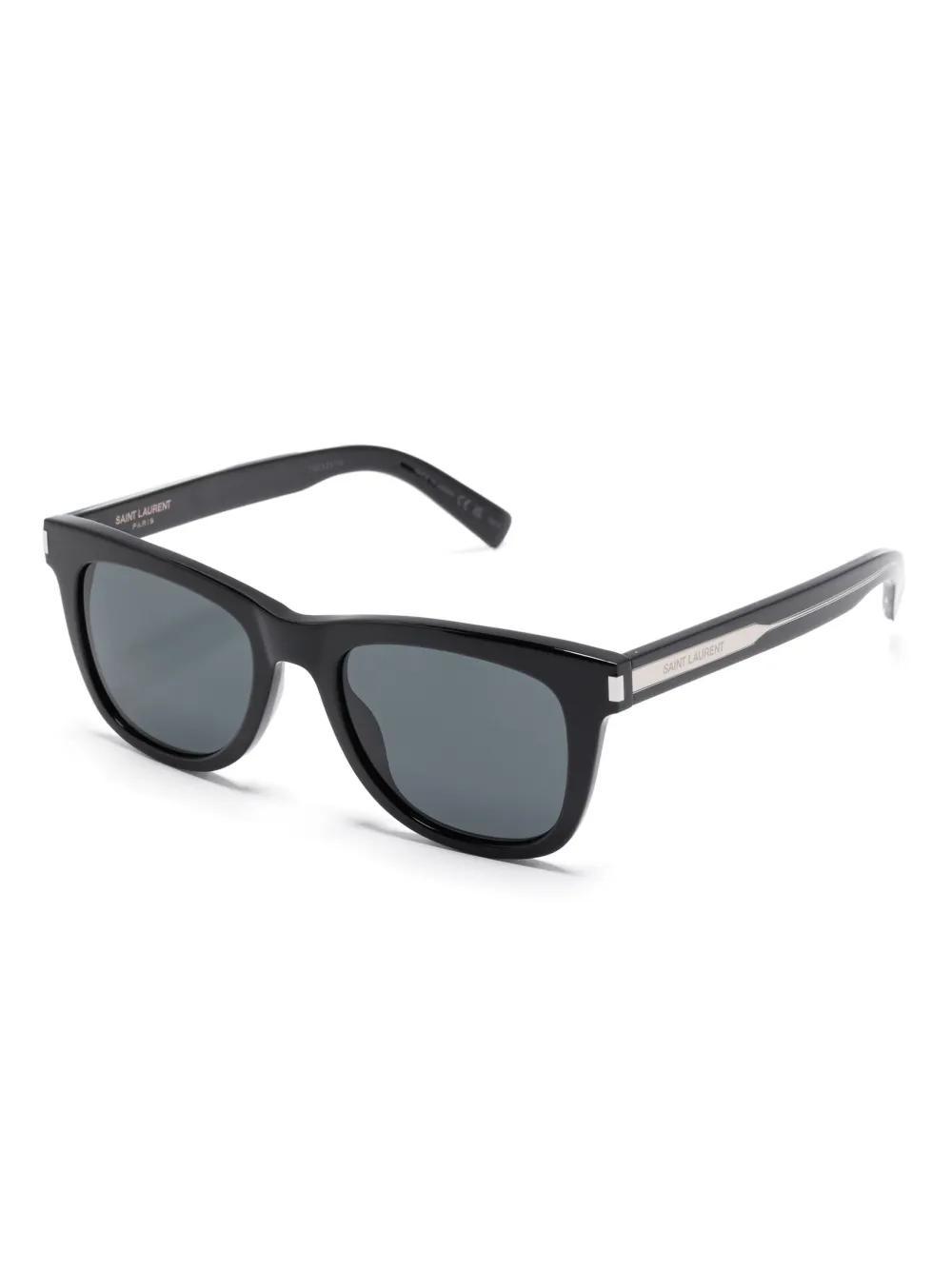 SAINT LAURENT Square-frame Sunglasses In Black Product Image