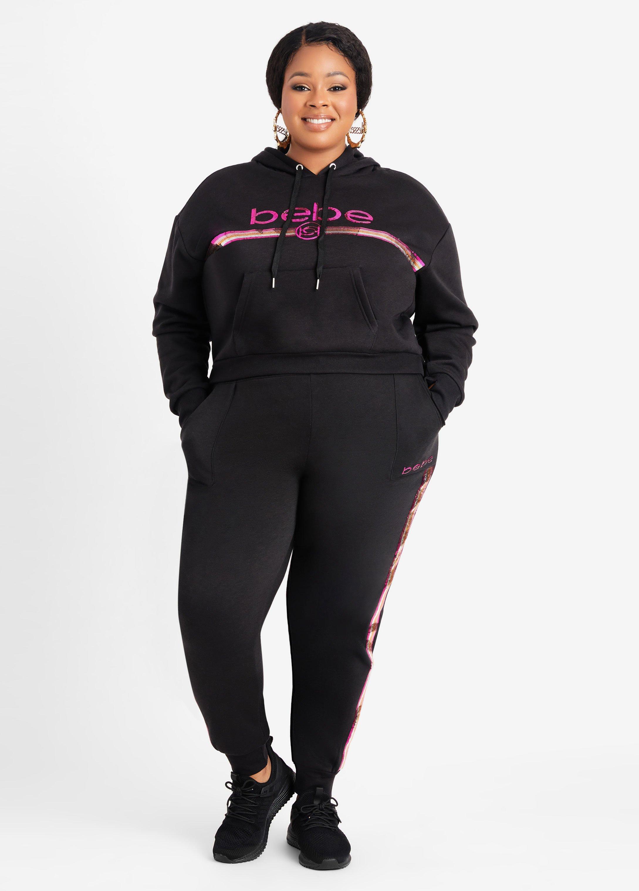 Bebe Sport Embellished Hoodie Product Image