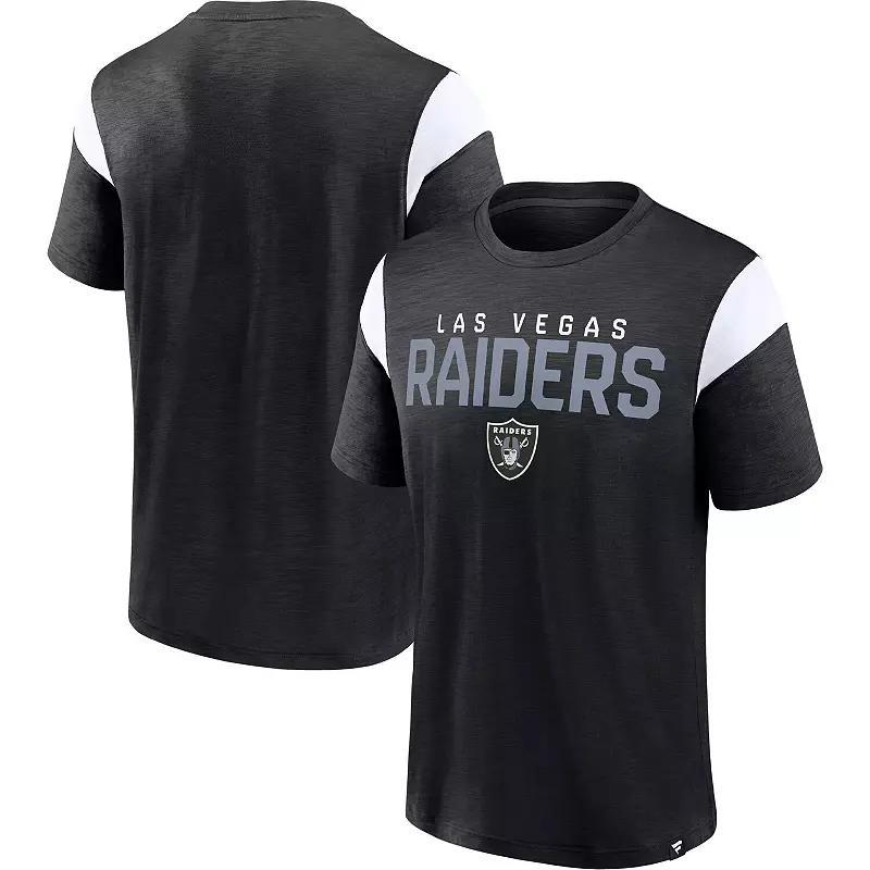 Men's Fanatics Branded Black Las Vegas Raiders Home Stretch Team T-Shirt, Size: Large, Lvr Black Product Image