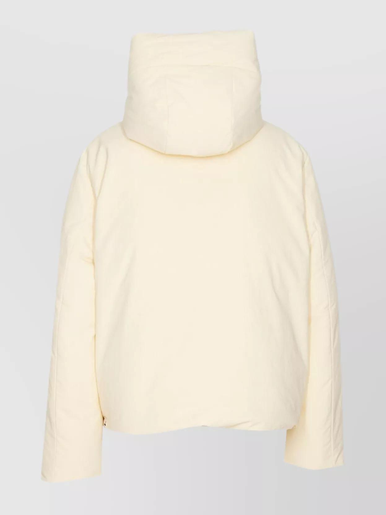 JIL SANDER Coats In White Product Image