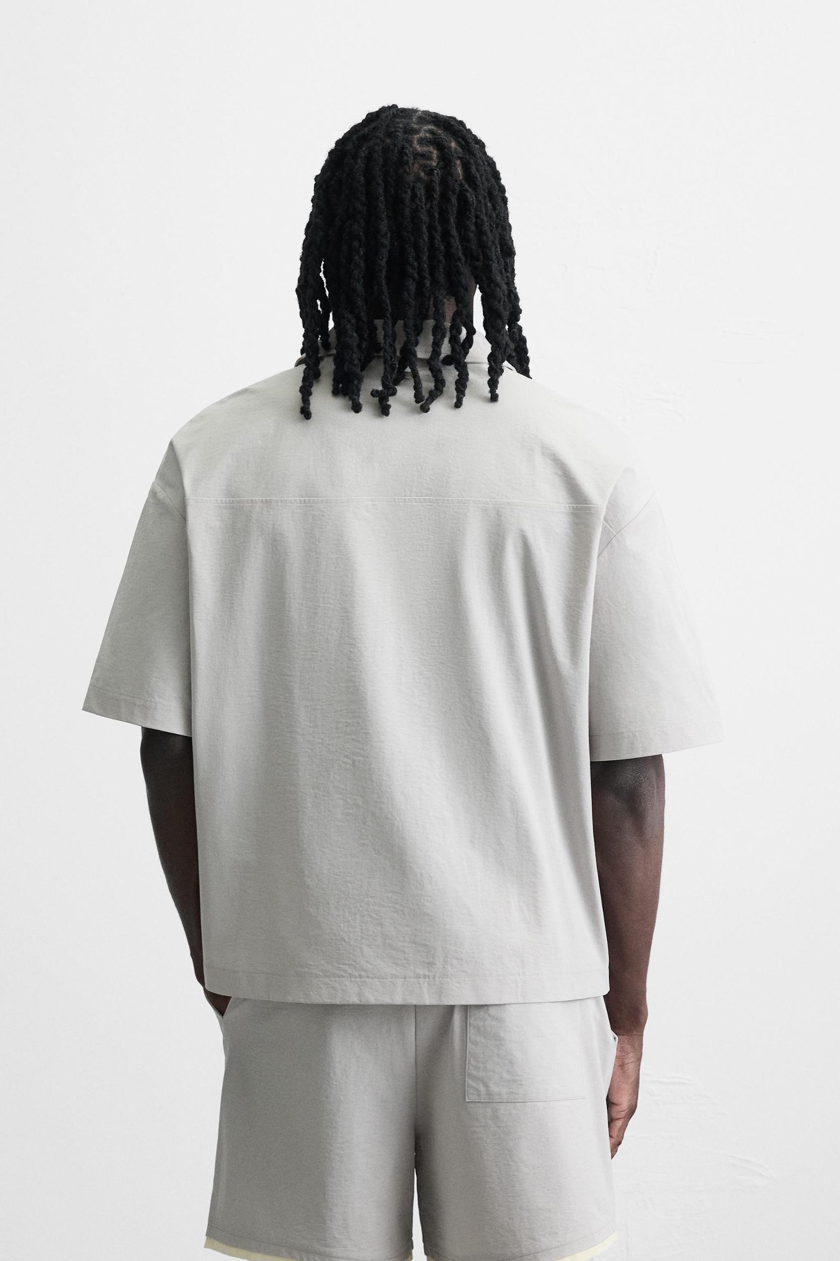 RELAXED FIT TECHNICAL SHIRT Product Image