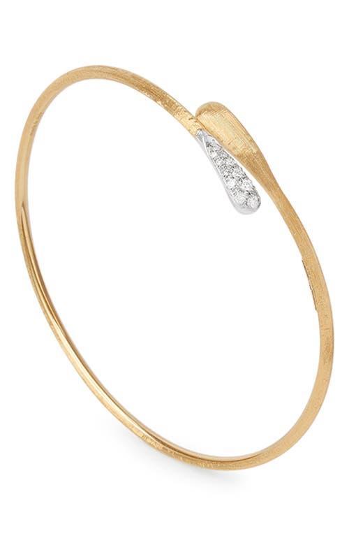 Marco Bicego 18K Yellow Gold Lucia Diamond Bangle Bracelet Product Image