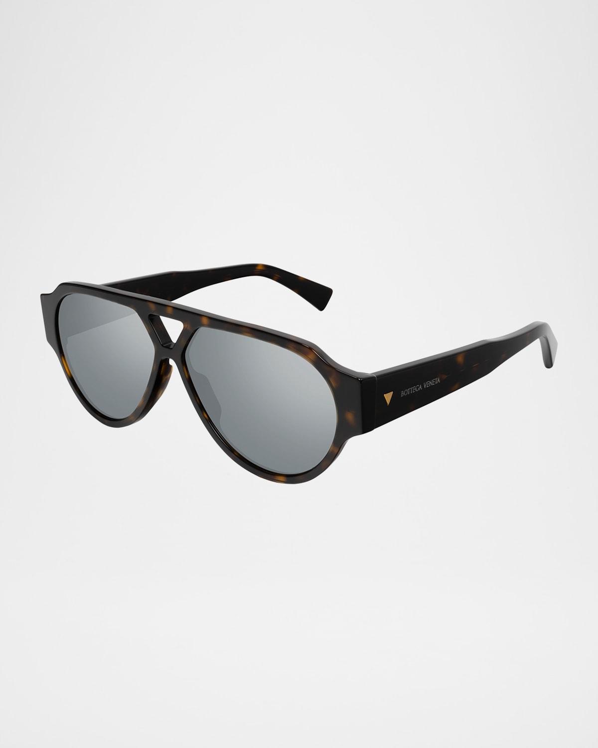 Men's Bv1318sm Acetate Aviator Sunglasses Product Image