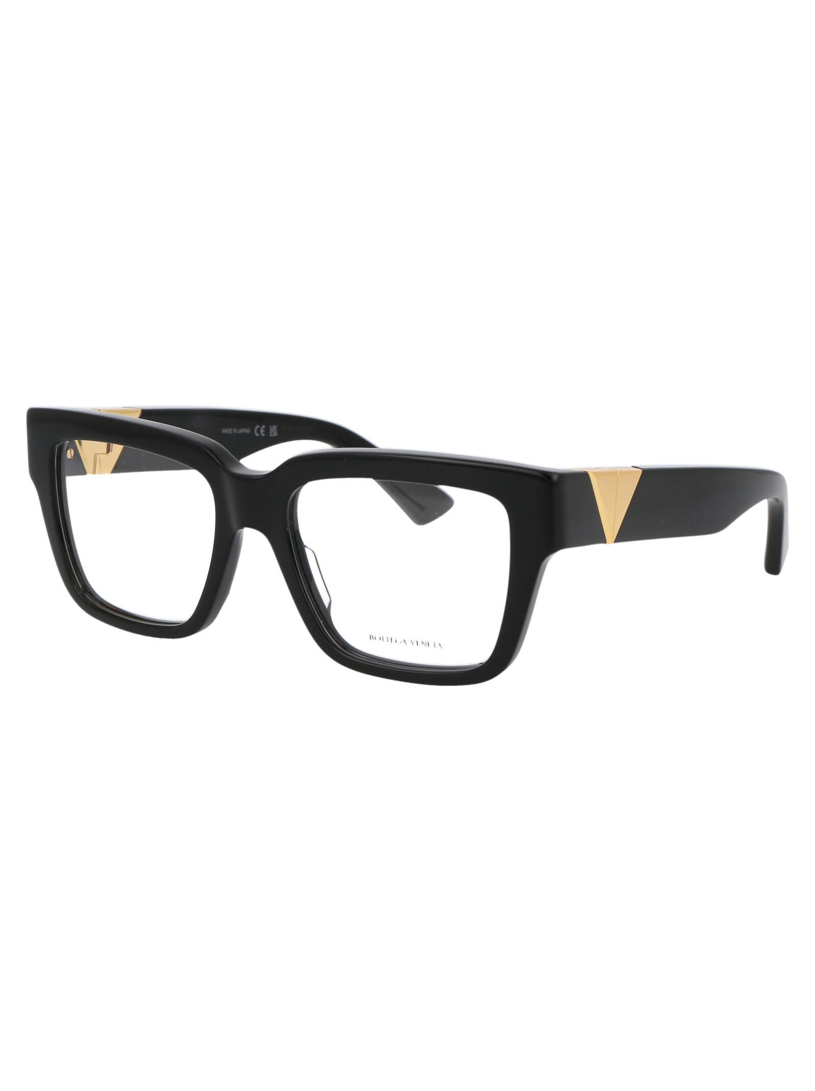 BOTTEGA VENETA Eyewear In 001 Black Black Transparent Product Image