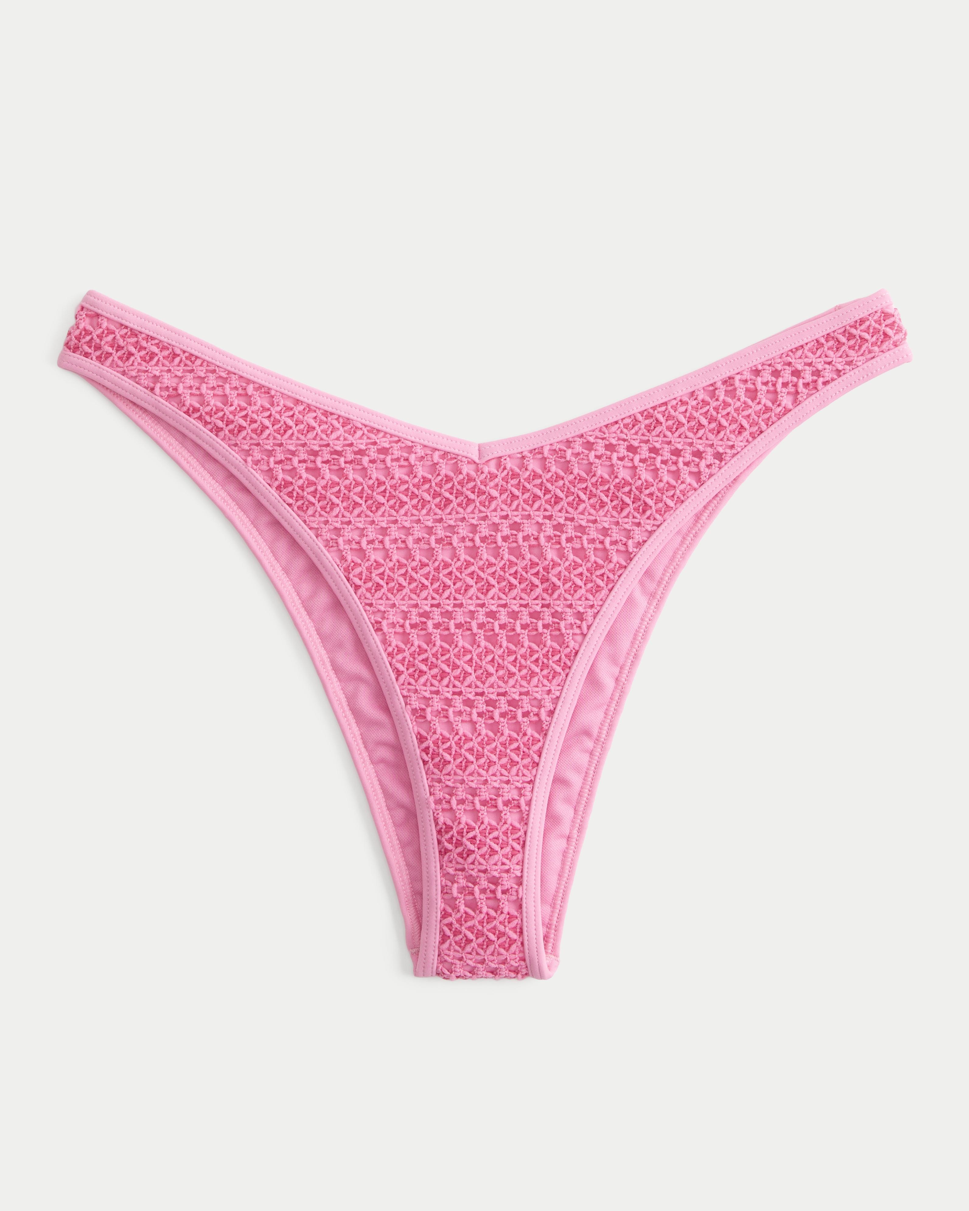 Crochet-Style Cheekiest Bikini Bottom Product Image