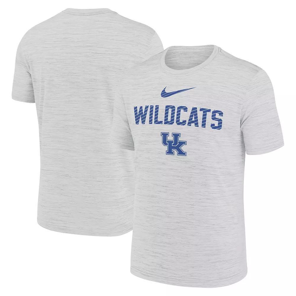Men's Nike White Kentucky Wildcats Campus Slant Velocity Performance T-Shirt,  Product Image