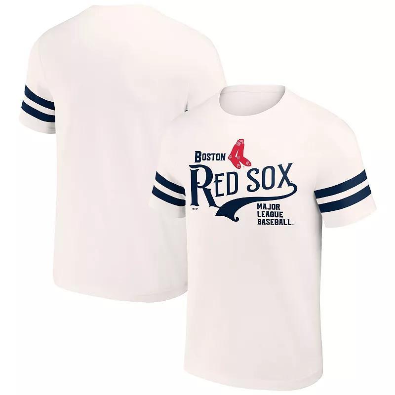 Mens Darius Rucker Collection by Fanatics Cream Boston Red Sox Yarn Dye Vintage T-Shirt Product Image