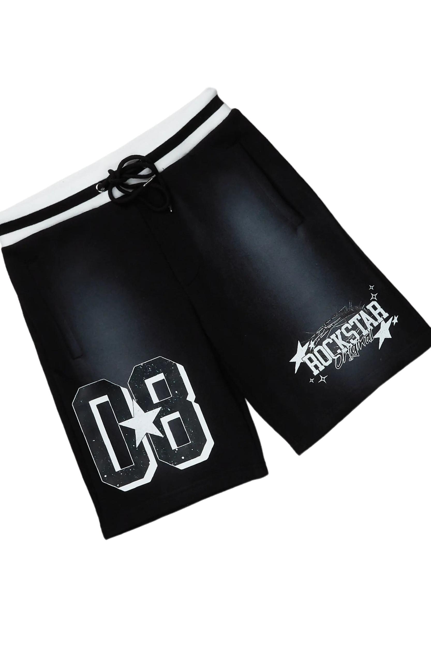 Allstar Black T-Shirt Short Set Male Product Image