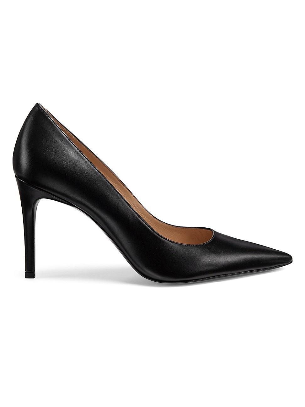 Womens Stuart Power 85 75MM Patent Leather Pumps Product Image