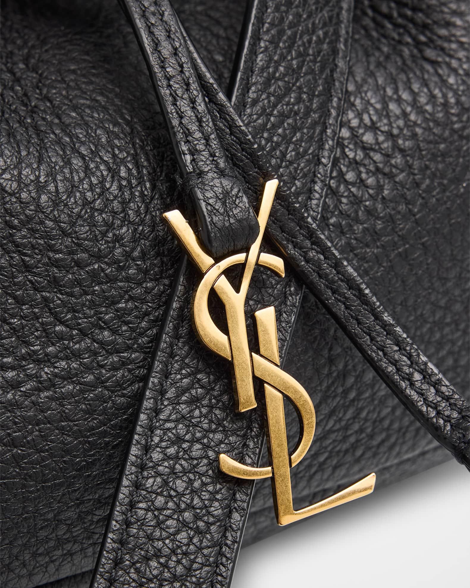 Paris VII Mini YSL Hobo Bag in Grained Leather Product Image
