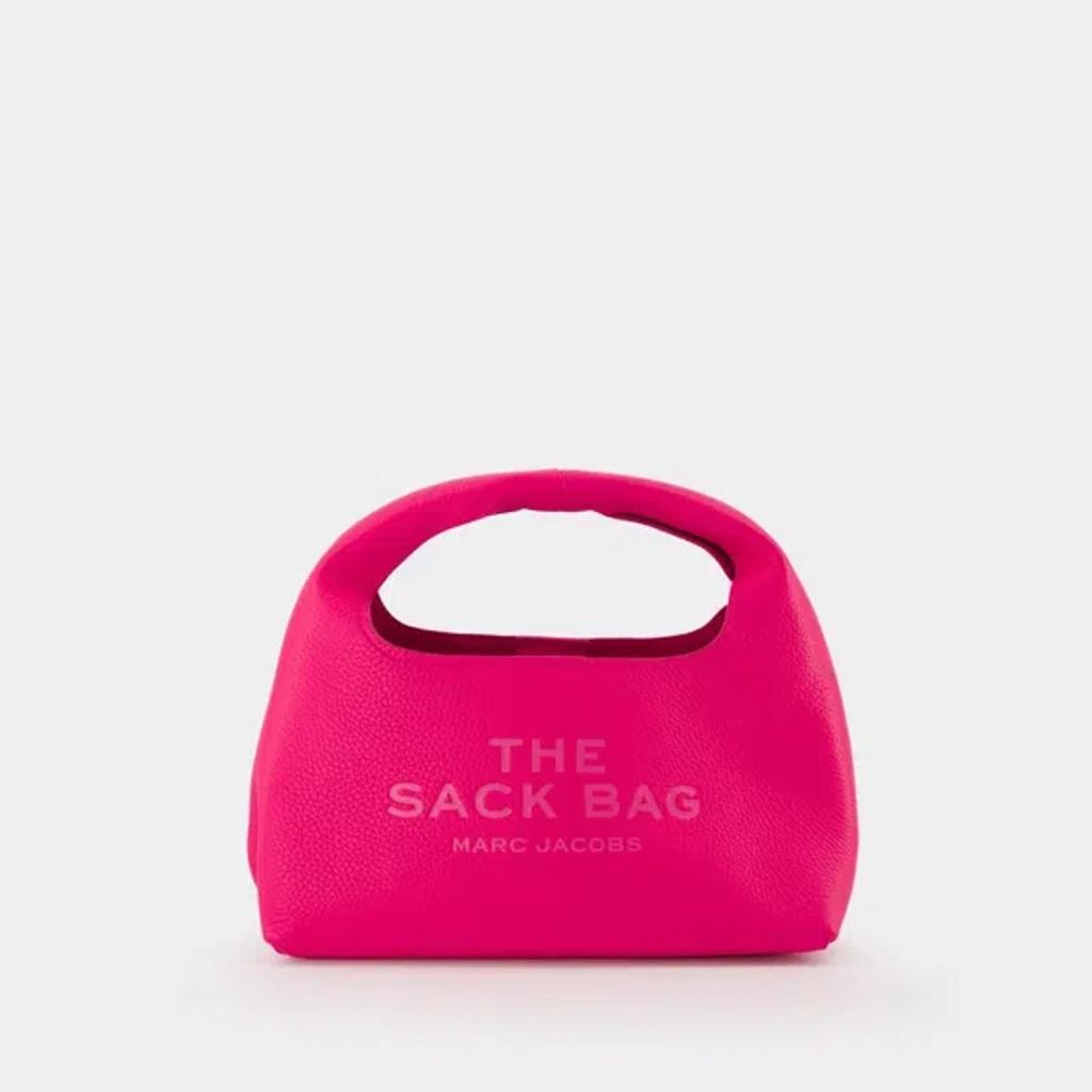 MARC JACOBS The Mini Sack Bag In Purple Product Image