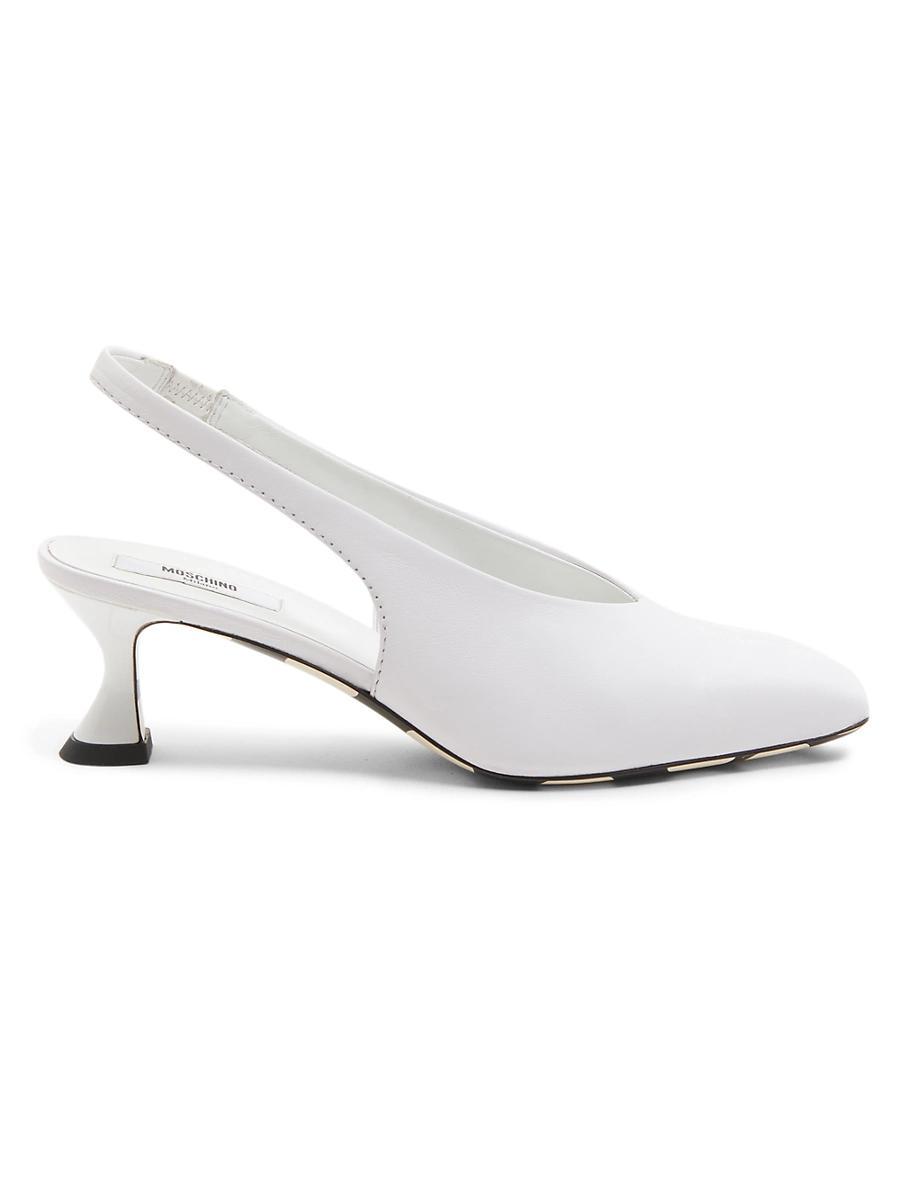 Moschino Womens Slingback Pumps Product Image