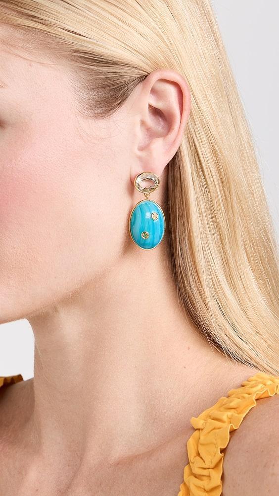 Lizzie Fortunato Blue Mountain Earrings | Shopbop Product Image