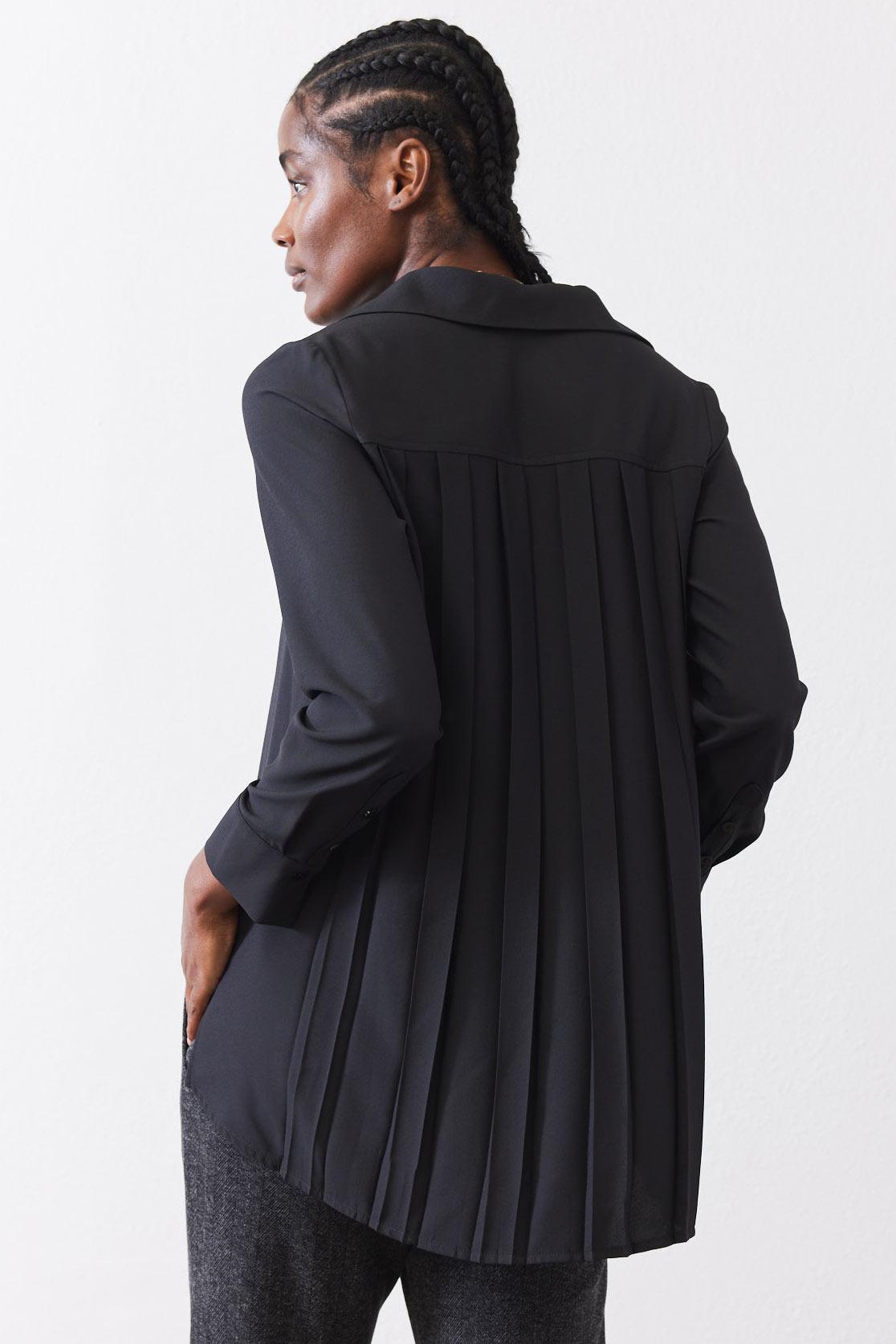 The Box Pleat Blouse Product Image