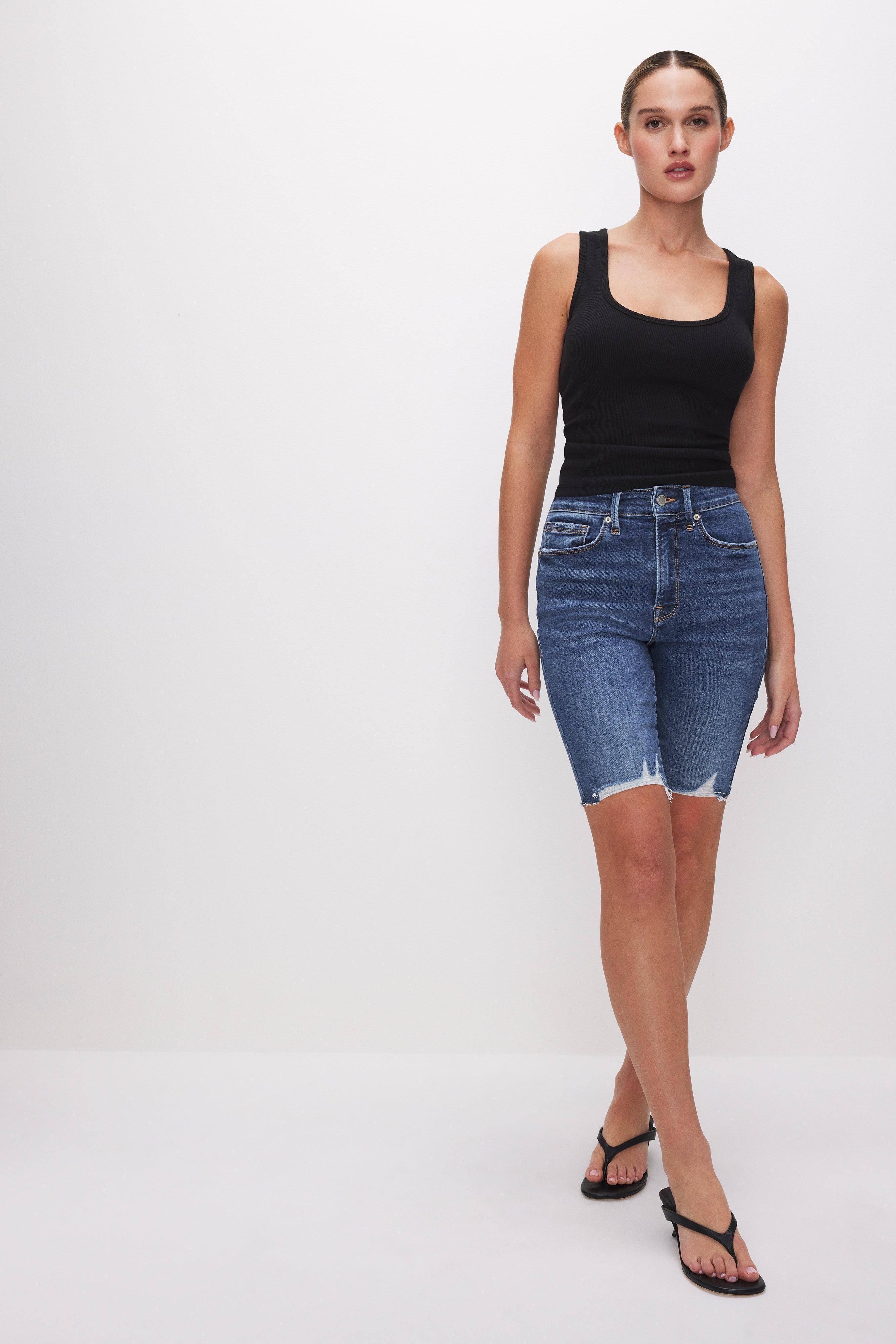 ALWAYS FITS GOOD LEGS BERMUDA SHORTS | INDIGO520 Product Image