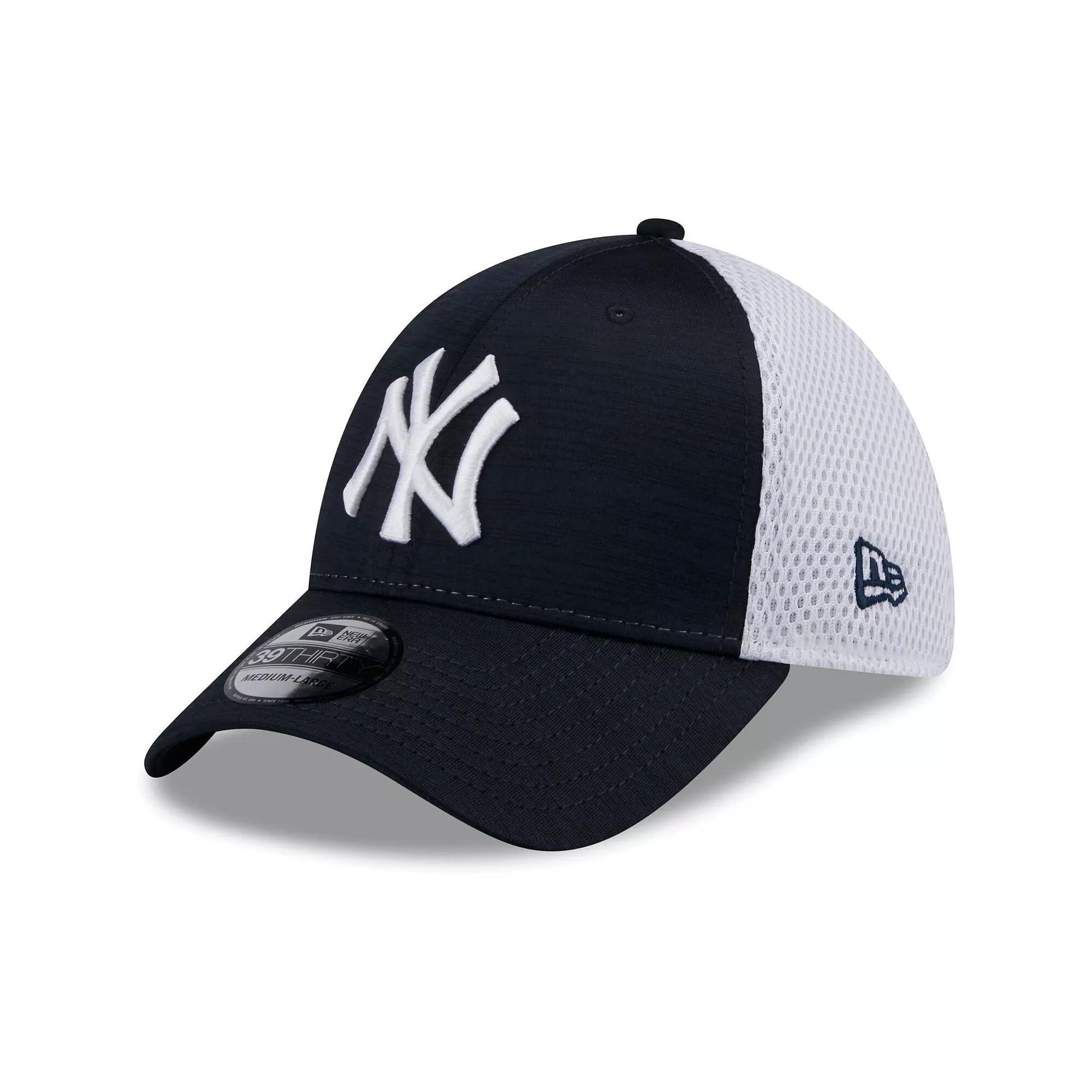 Men's New Era Navy New York Yankees Neo 39THIRTY Flex Hat, Size: Large/XL, Blue Product Image