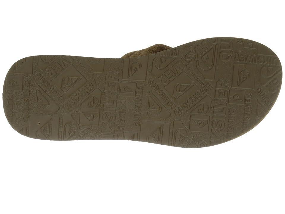 Quiksilver Carver Suede Solid) Men's Sandals Product Image