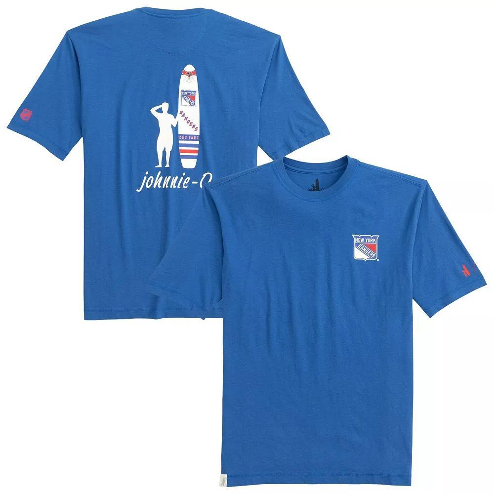 Men's johnnie-O Blue New York Rangers Heathered Spencer T-Shirt,  Product Image