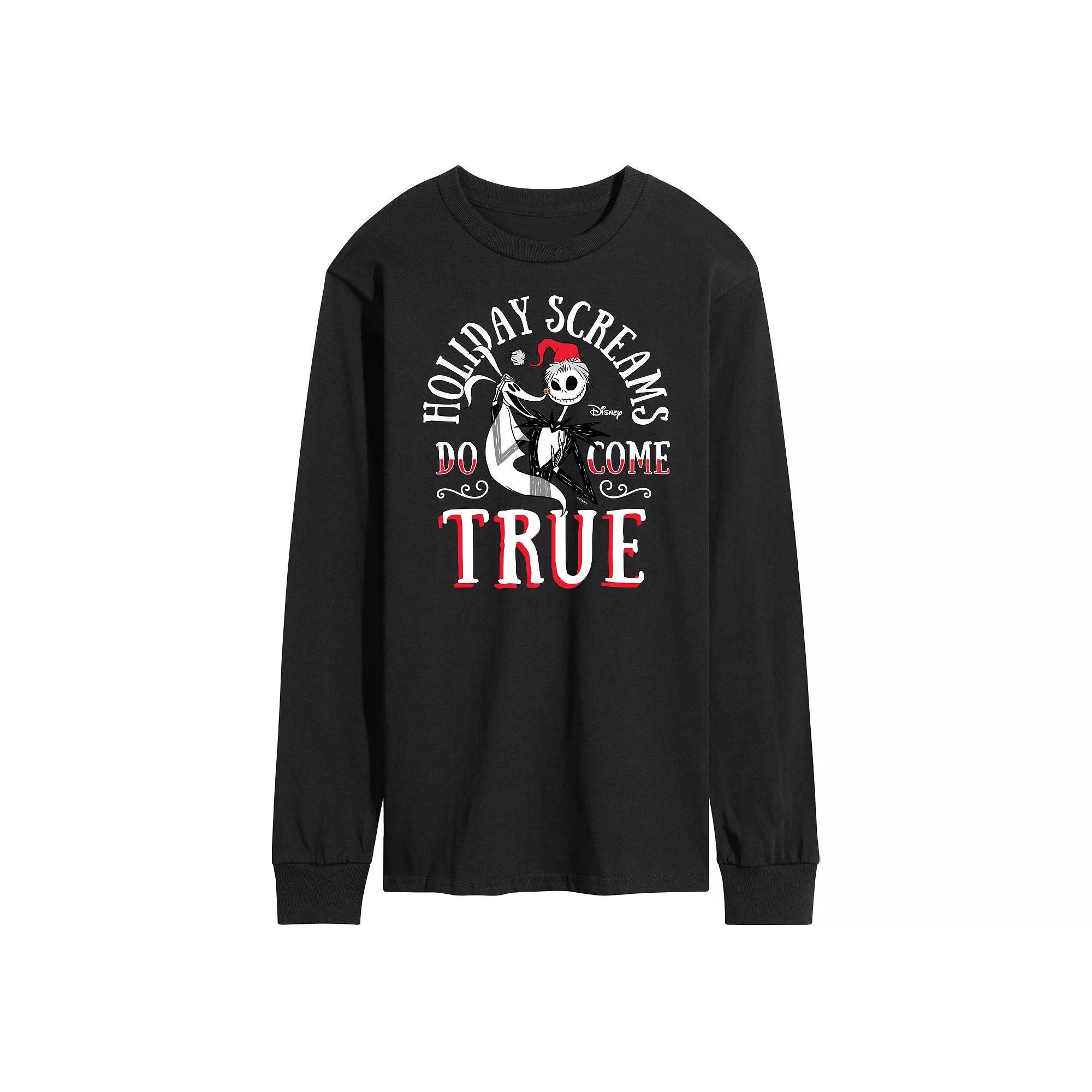 Disney's The Nightmare Before Christmas Holiday Screams Come True Tee, Men's,  Product Image