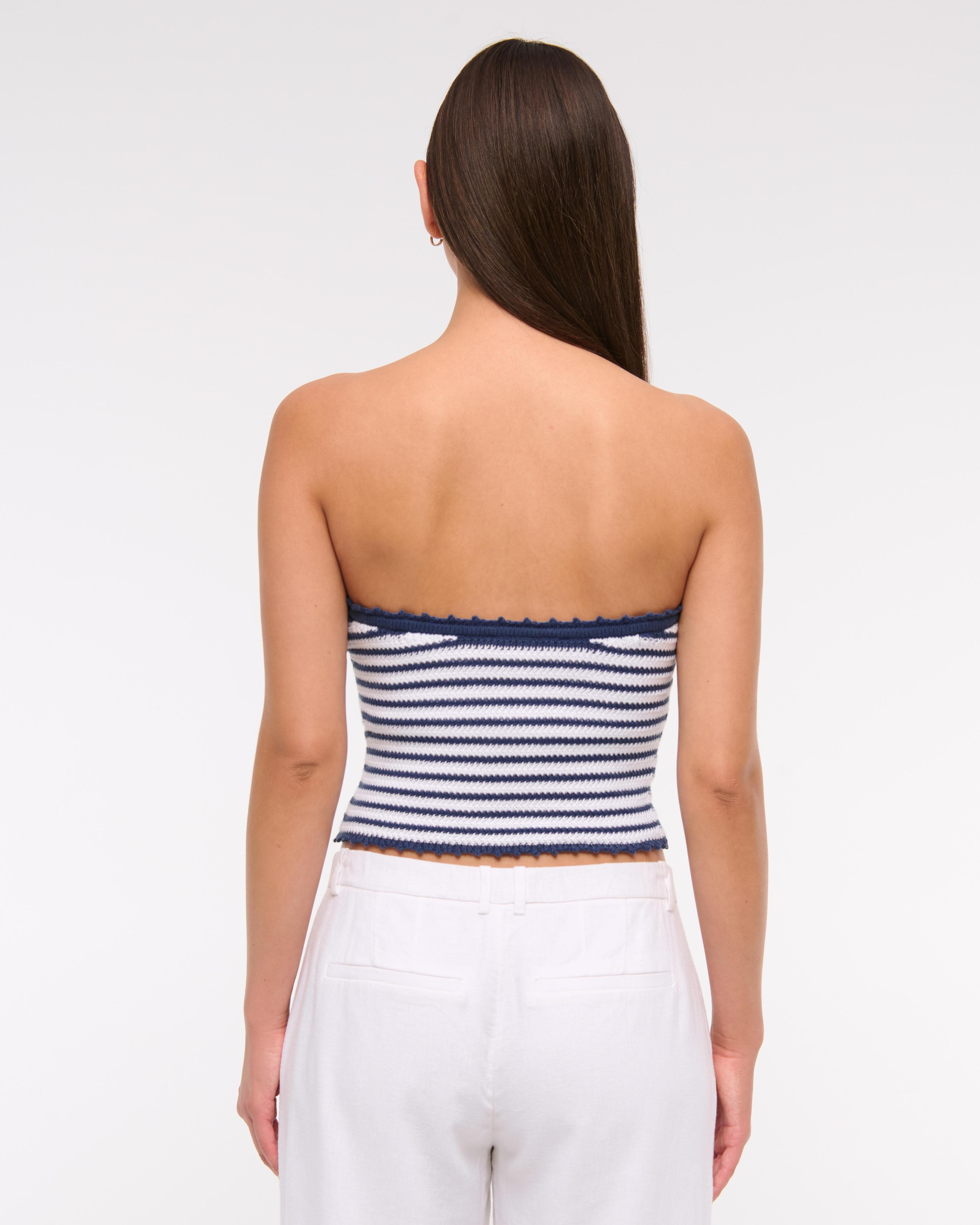 Crochet-Style Tube Top Product Image