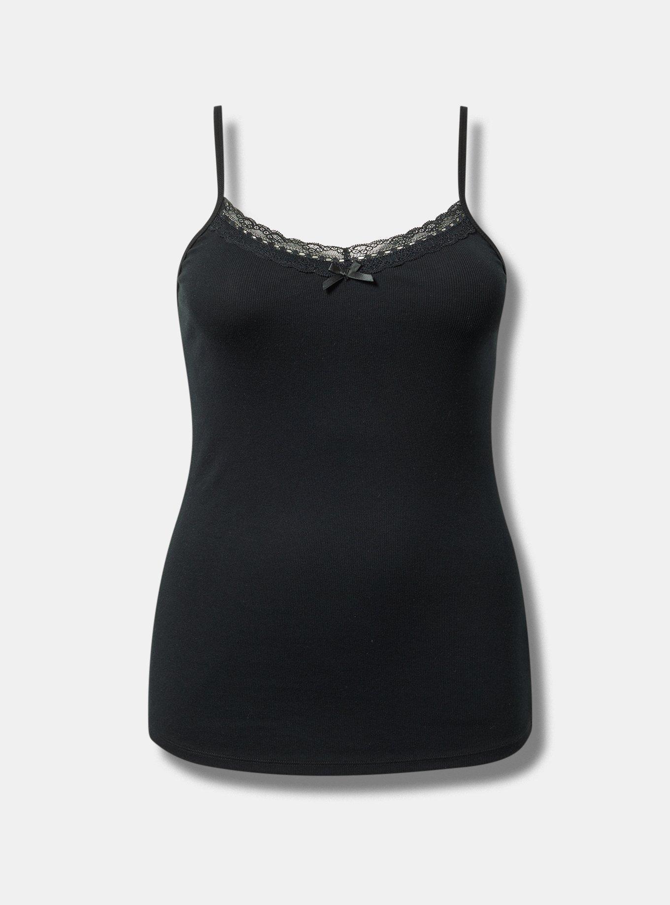Lace Trim V-Neck Cami Product Image