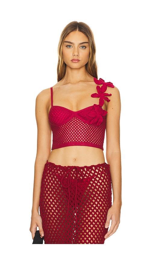 X Revolve Ziah Crop Top Agua Bendita Product Image