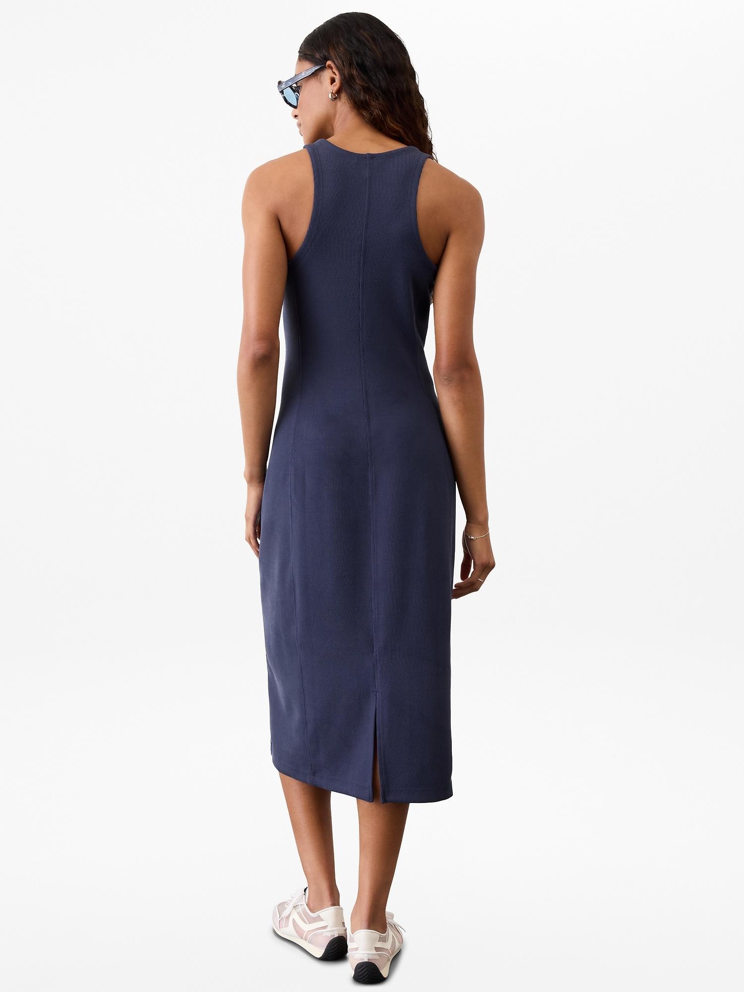 Seasoft Rib Midi Tank Dress Product Image