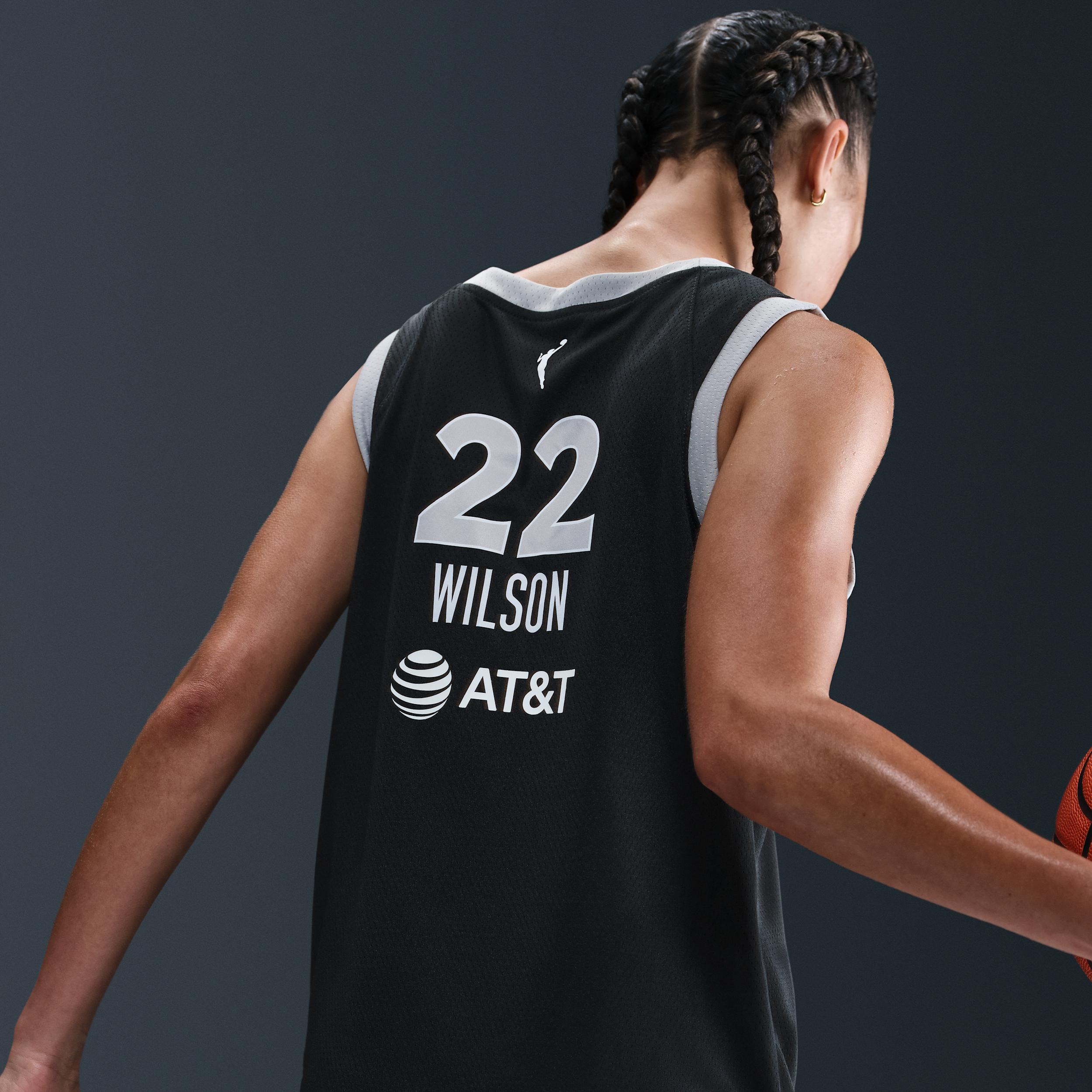 A'ja Wilson Las Vegas Aces 2023 Nike Women's Dri-FIT WNBA Victory Jersey Product Image