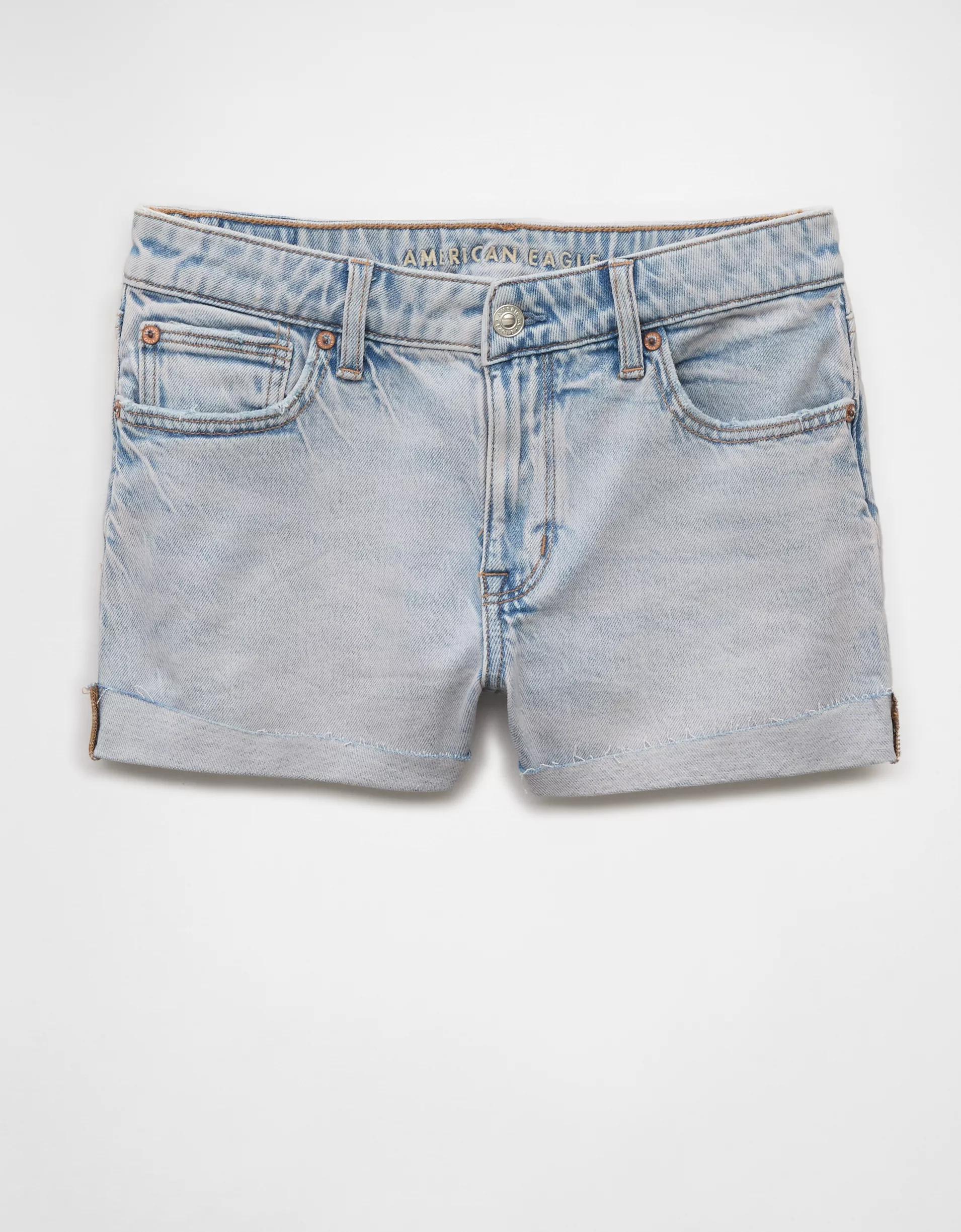 AE Stretch Denim Perfect Shortie Product Image