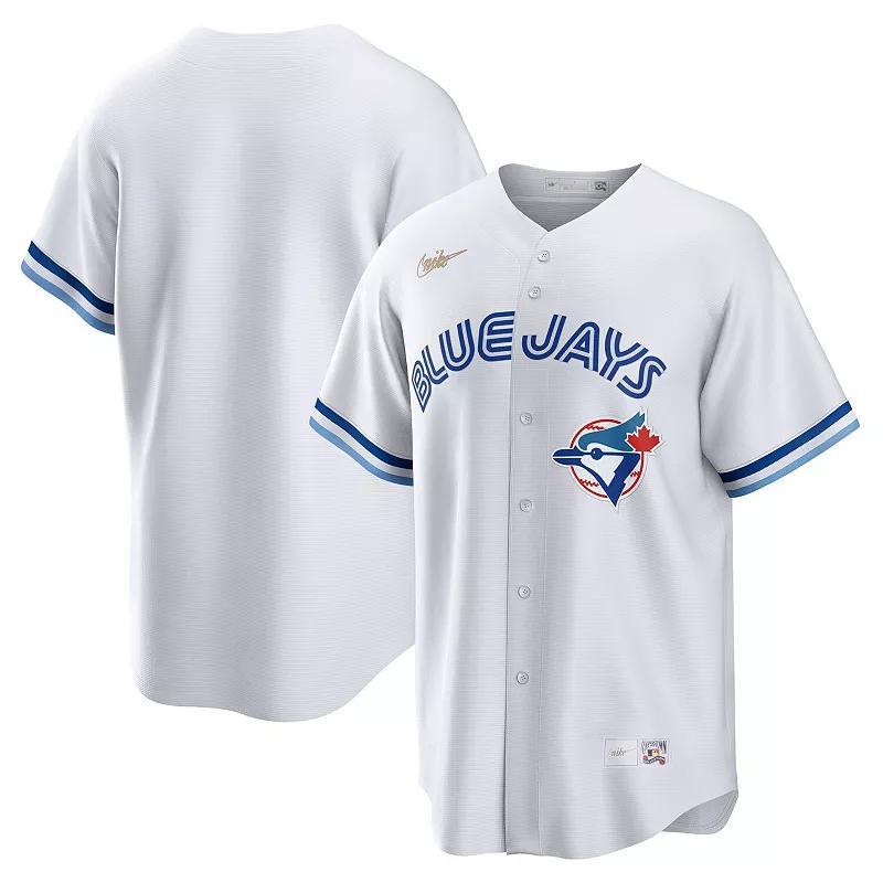 Mens Nike White Toronto Blue Jays Home Cooperstown Collection Team Jersey Product Image