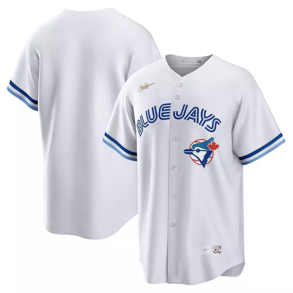 Men's Nike White Toronto Blue Jays Home Cooperstown Collection Team Jersey, Size: 3XL, Jay White Product Image