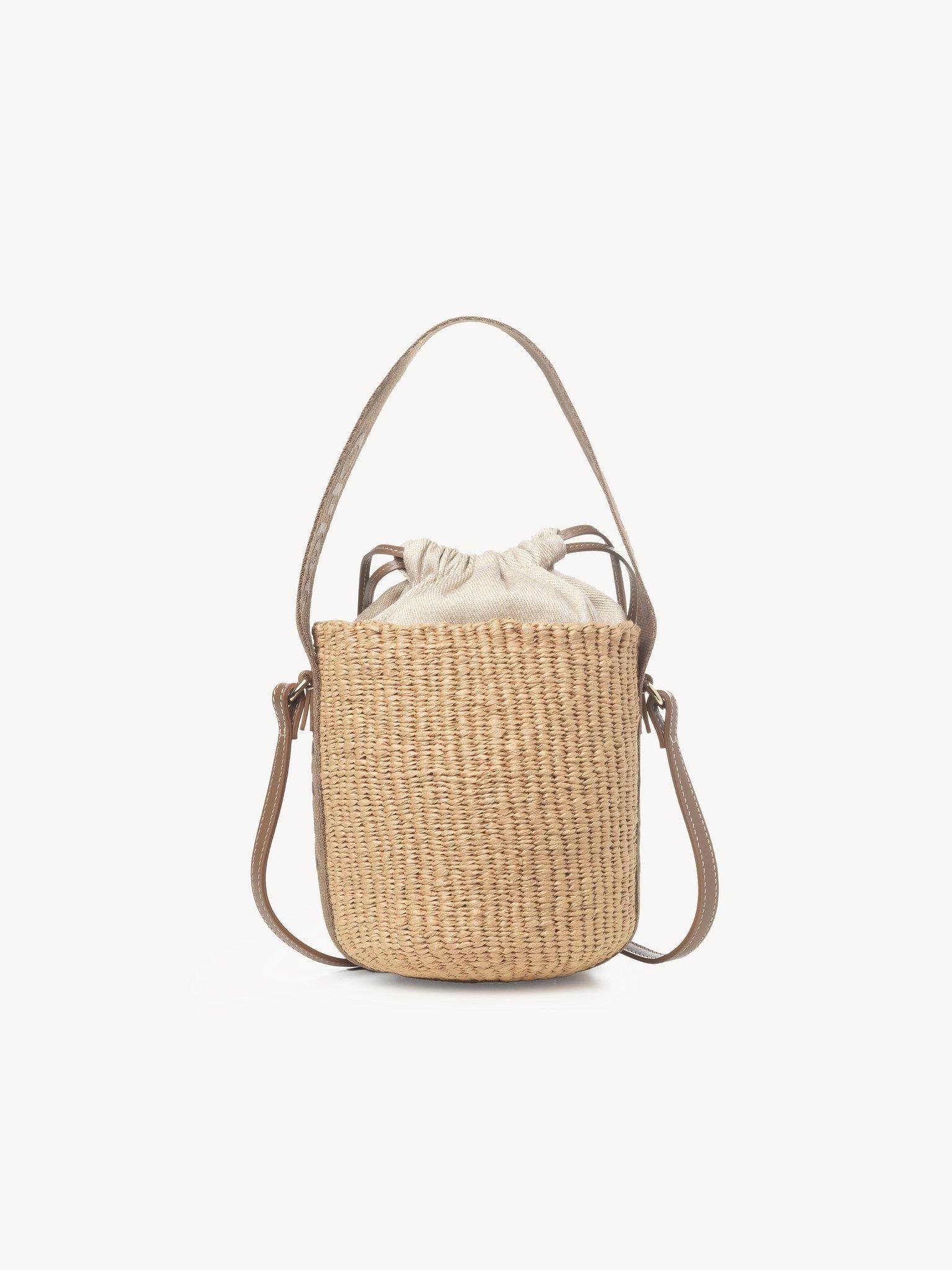 Small Woody basket in natural fibers Product Image