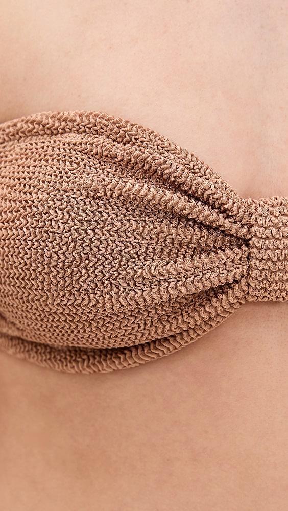 Hunza G Jean Bikini Top | Shopbop Product Image