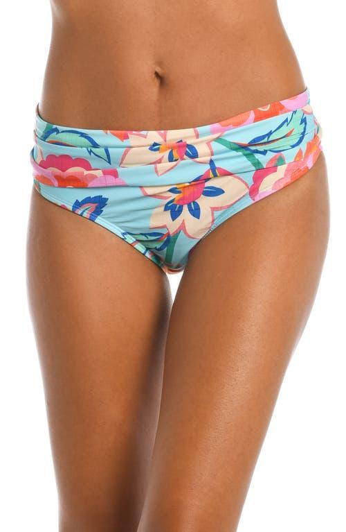 La Blanca Breezy Beauty Shirred Band Hipster Women's Swimwear Product Image