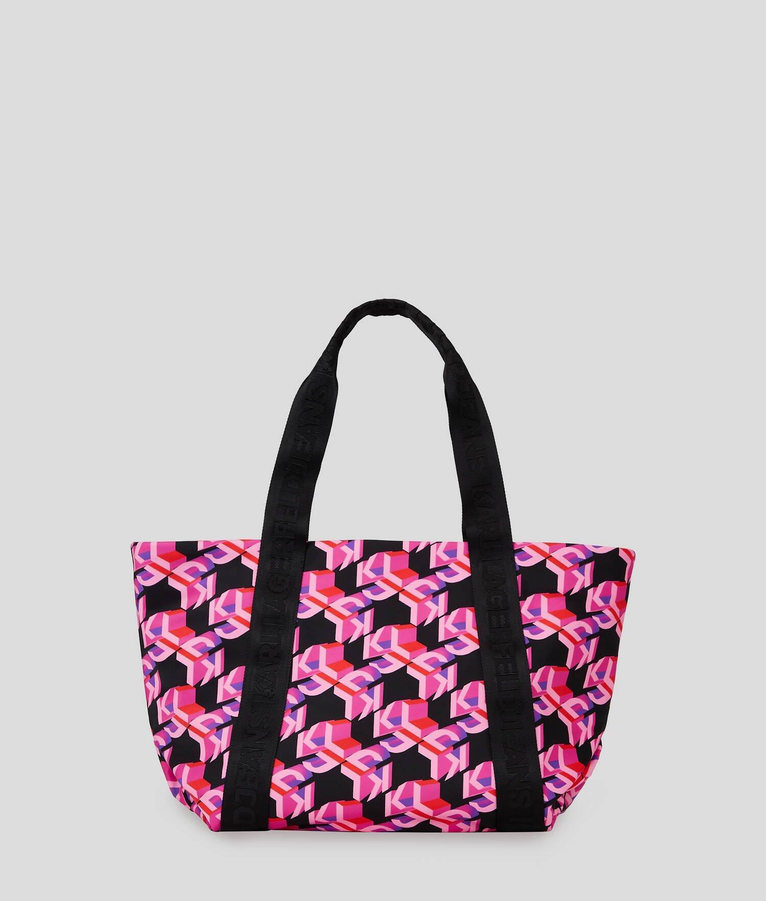 KLJ MONOGRAM URBAN NYLON TOTE BAG Product Image