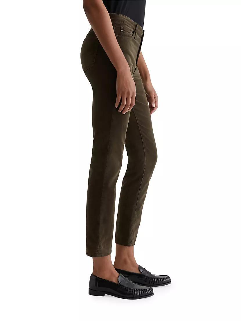 Mari Corduroy Straight-Leg Jeans Product Image