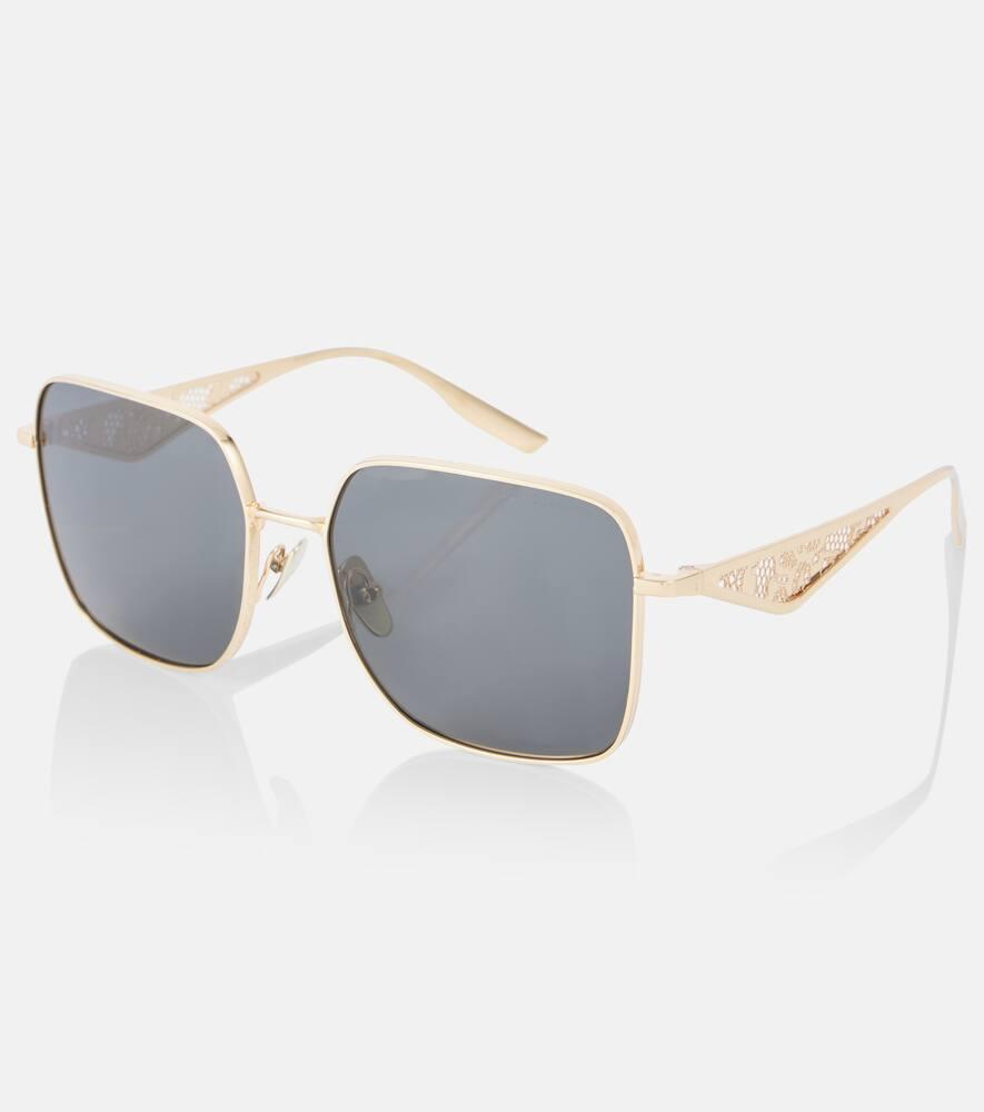 DOLCE & GABBANA Lace Square Sunglasses In Gray Product Image