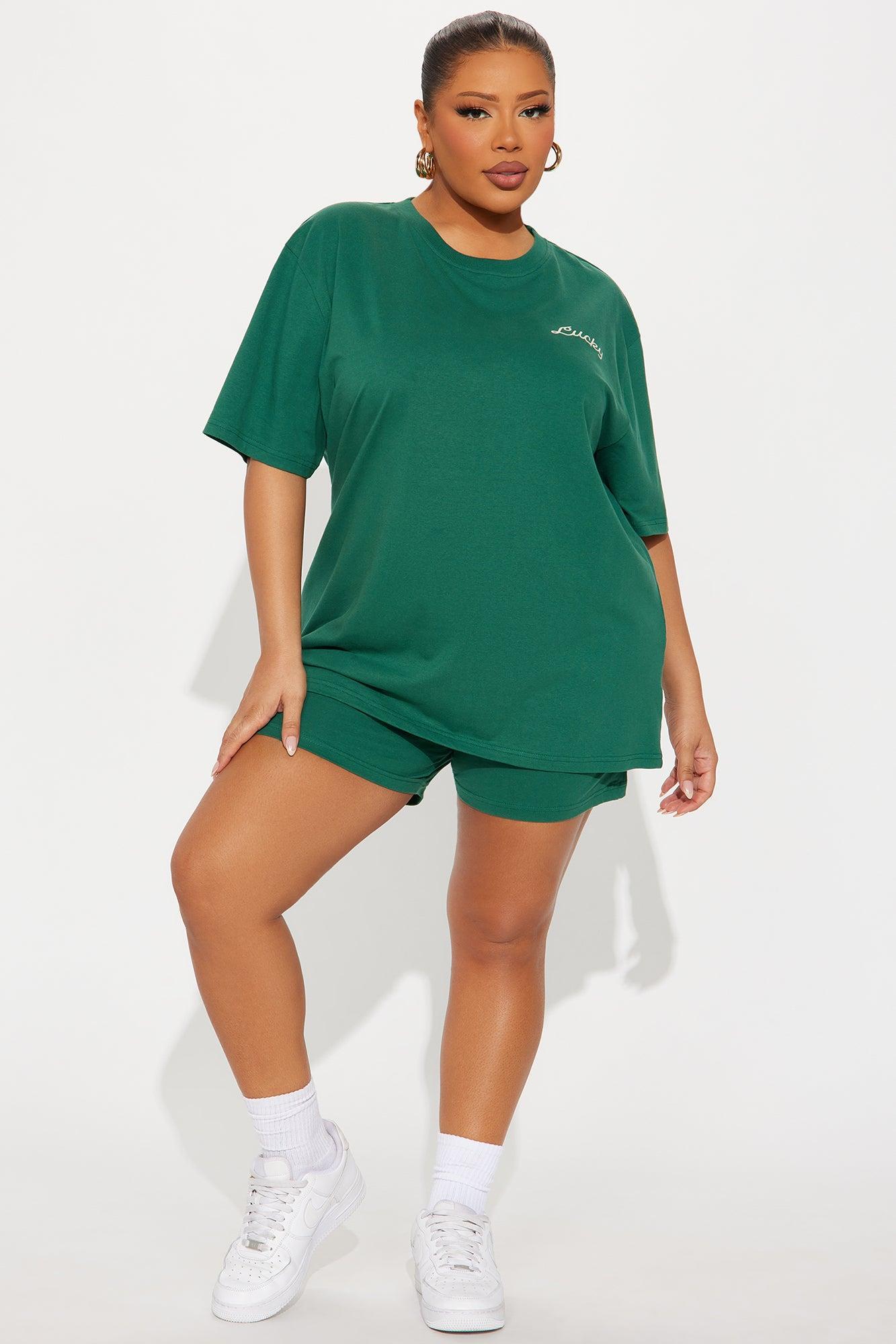 Feeling Lucky Short Set - Hunter Female Product Image