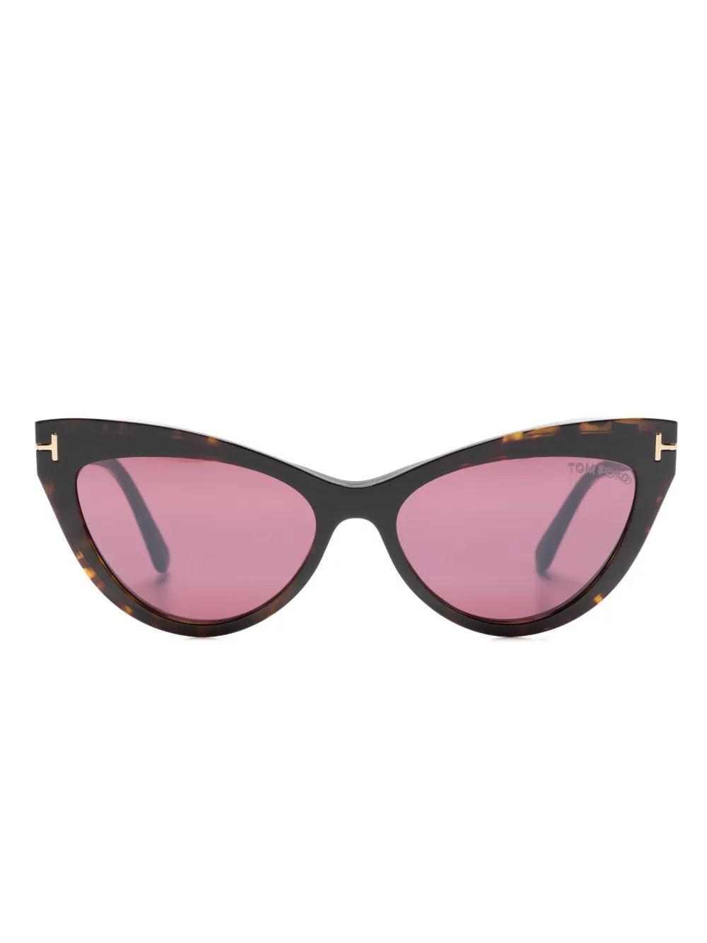 cat-eye double-frame sunglasses  Product Image