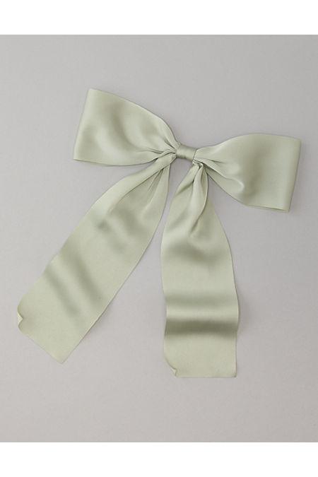 AE Drapey Satin Bow Clip Women's Product Image