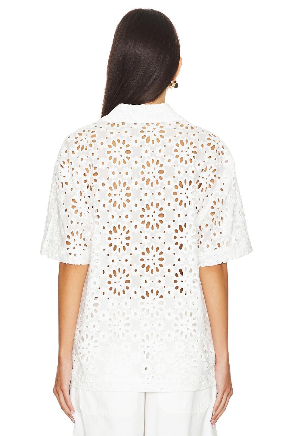 Embroidered Floral Shirt WAO Product Image