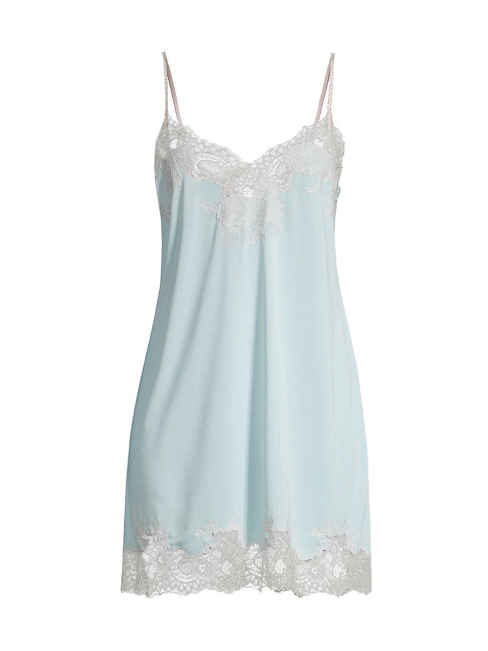 Womens Enchant Floral Lace Chemise Product Image